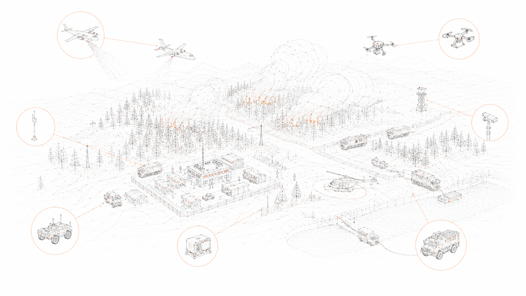 Wildfire and natural disaster response